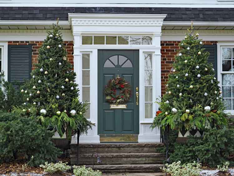 composite door christmas new forest