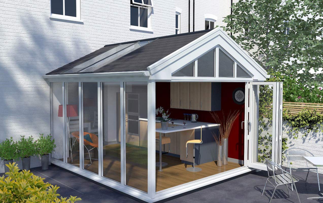 Beautiful Gable Conservatories from Forest Edge Home Improvements