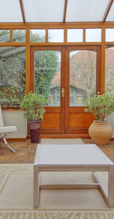 wooden conservatory lymington