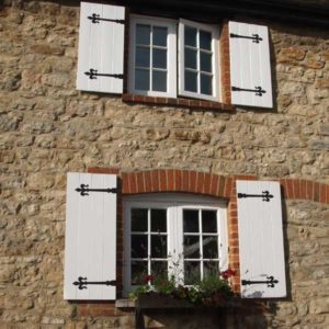 wooden cottage windows New Milton