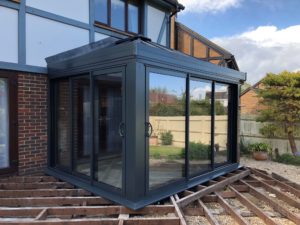 modern extension lymington