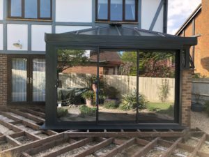 modern extension lymington