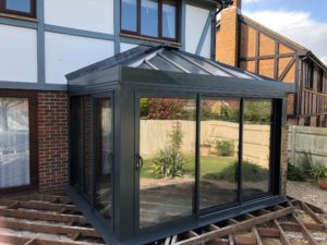 modern extension lymington