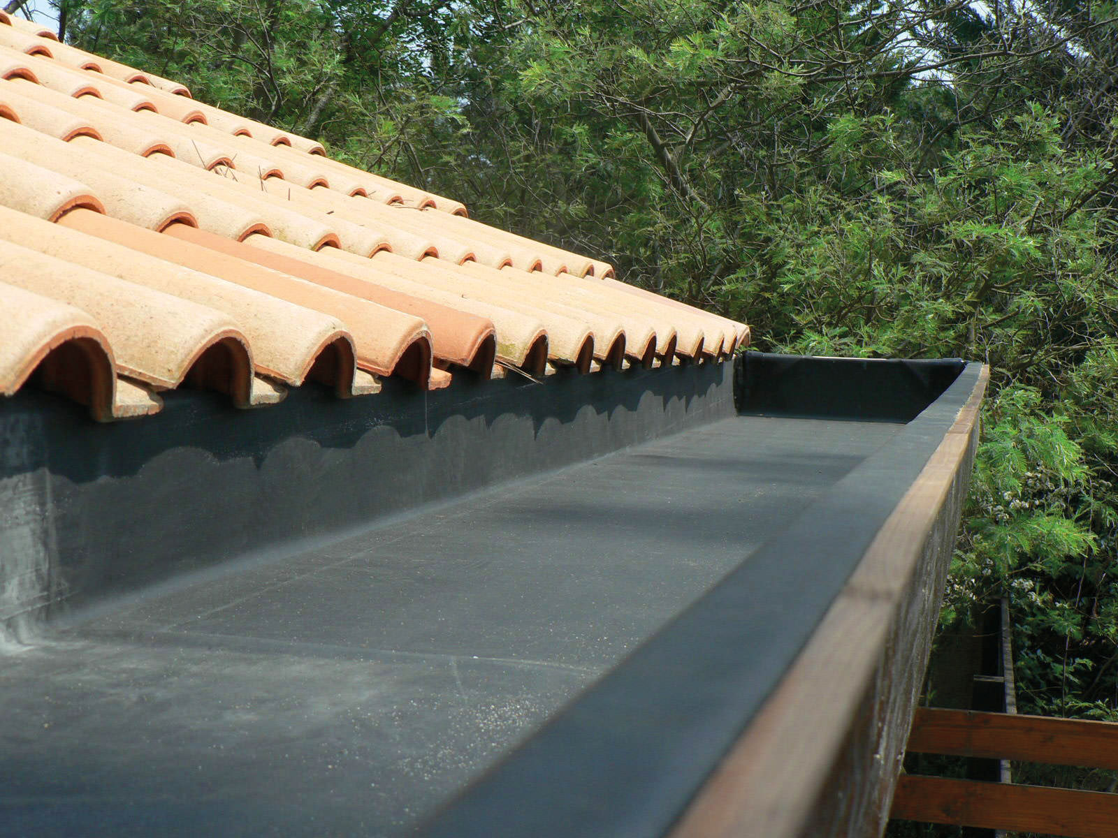 flat roof lymington