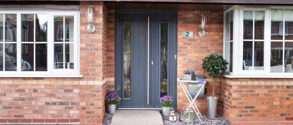 grey front doors hythe